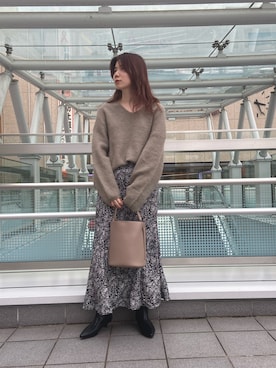 MOMOKAさん（レディース・167cm）の秋コーディネート