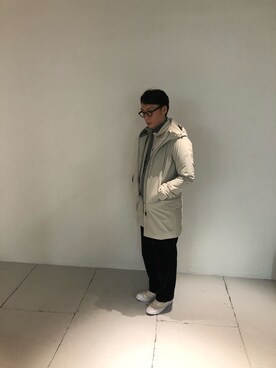 「DESCENTE ALLTERRAIN（デサント　オルテライン）のアイテム（その他アウター）」を使った、bashisukeさん（メンズ・180cm）の秋コーディネート