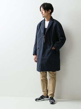 「Down Jacket 」｜「アイテム（ジャケット/アウター）」を使った、HIRANAKAさん（メンズ・174cm）の秋コーディネート