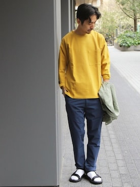 HIRANAKAさん（メンズ・174cm）の夏コーディネート