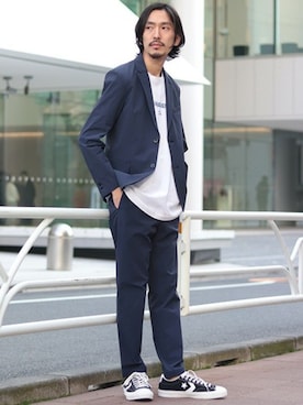 HIRANAKAさん（メンズ・174cm）の春コーディネート