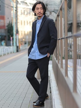 HIRANAKAさん（メンズ・174cm）の春コーディネート