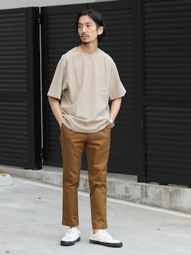 HIRANAKAさん（メンズ・174cm）の夏コーディネート