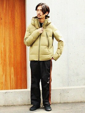 「Journal Standard TRISECT（トライセクト）のアイテム（パンツ）」を使った、HIRANAKAさん（メンズ・174cm）の秋コーディネート