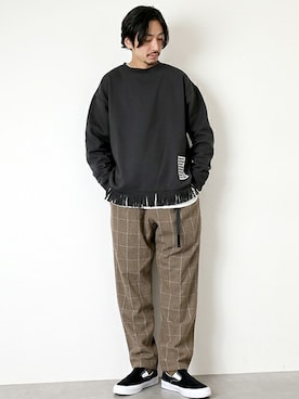 HIRANAKAさん（メンズ・174cm）の冬コーディネート