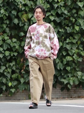 「BENCH（ベンチ）のアイテム」を使った、HIRANAKAさん（メンズ・174cm）の春コーディネート