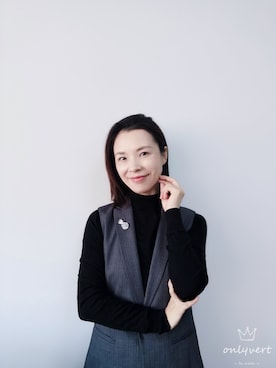 「G2000 （ジートゥサウザンド）のアイテム」を使った、豌豆妈妈さん（レディース・159cm）の冬コーディネート