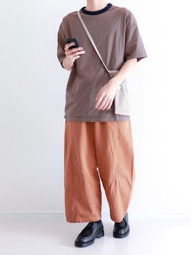 「Born Free（ボーンフリー）のアイテム」を使った、ダイチさん（メンズ・168cm）の夏コーディネート