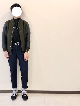 「URBAN RESEARCH（アーバンリサーチ）のアイテム（腕時計）」を使った、お気のdogさん（メンズ・176cm）の冬コーディネート