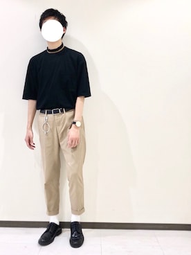 お気のdogさんの「【NUMBER (N)INE DENIM】≪STUDIOUS限定≫バングル」を使ったコーディネート