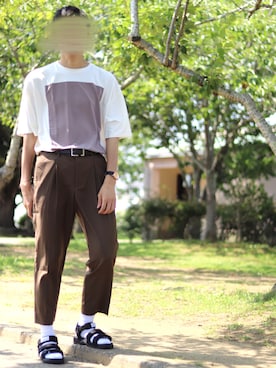 「URBAN RESEARCH（アーバンリサーチ）のアイテム（腕時計）」を使った、お気のdogさん（メンズ・175cm）の夏コーディネート