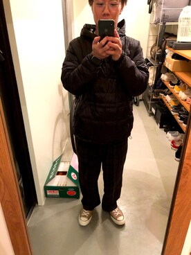 「EDIFICE LA BOUCLE（エディフィスラブークル）のアイテム」を使った、さんさん（メンズ・164cm）の冬コーディネート