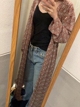 「ADD（アド）のアイテム」を使った、𝚎 𝚛 𝚒さん（レディース・154cm）の春コーディネート