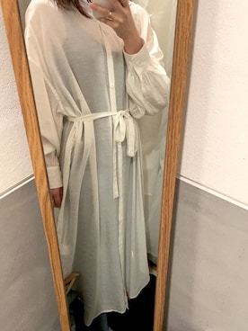 「ADD（アド）のアイテム」を使った、𝚎 𝚛 𝚒さん（レディース・154cm）の春コーディネート