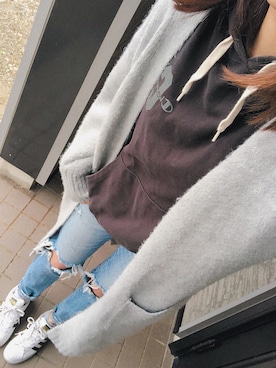 n a a a ❁さん（レディース・162cm）の冬コーディネート