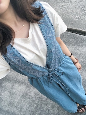 n a a a ❁さん（レディース・163cm）の夏コーディネート