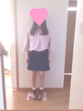 「看護学生」｜m i s a🐰さん（レディース・150cm）の春コーディネート