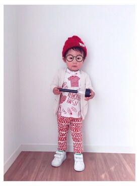 Nana…Haku…さん(キッズ・90cm)の冬コーディネート