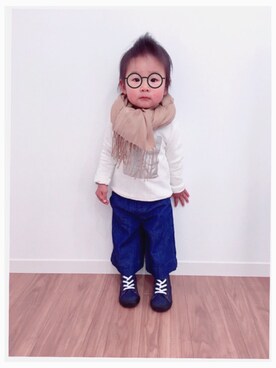 Nana…Haku…さん(キッズ・90cm)の冬コーディネート