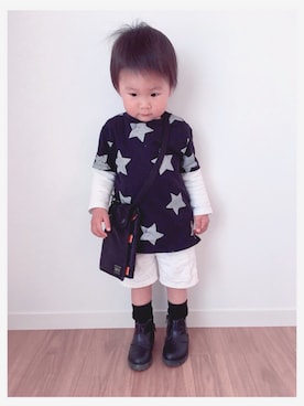 Nana…Haku…‪‪さん（キッズ・90cm）の春コーディネート