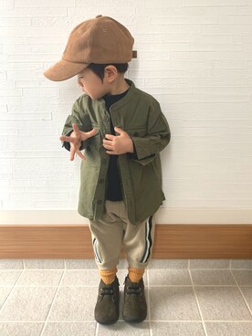 Nana…Haku…‪‪さん（キッズ・90cm）の秋コーディネート