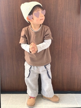 Nana…Haku…さん(キッズ・90cm)の秋コーディネート