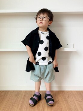 Nana…Haku…‪‪さん（キッズ・90cm）の春コーディネート