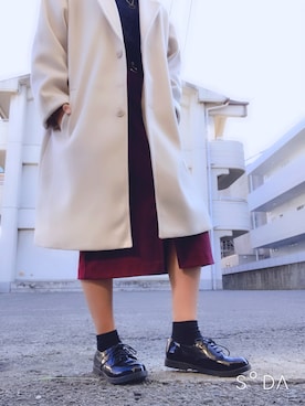 のっこさん（レディース・154cm）の冬コーディネート