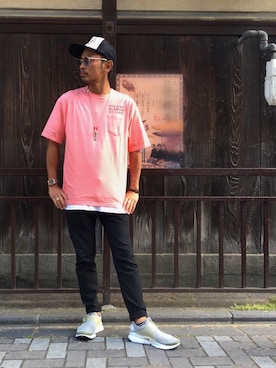 京都くんさん（メンズ・173cm）の夏コーディネート