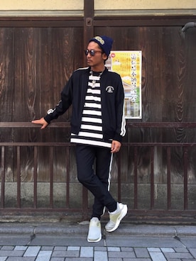 京都くんさん（メンズ・172cm）の秋コーディネート