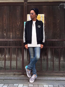 京都くんさん（メンズ・172cm）の秋コーディネート