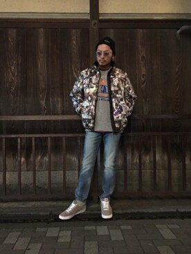 京都くんさん（メンズ・172cm）の冬コーディネート