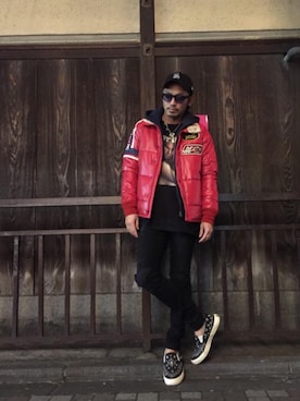 京都くんさん（メンズ・172cm）の冬コーディネート