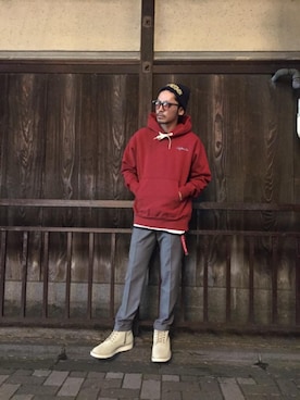 京都くんさん（メンズ・172cm）の冬コーディネート