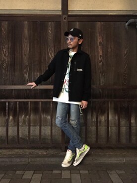 京都くんさん（メンズ・172cm）の冬コーディネート