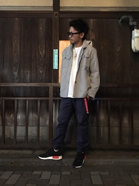 京都くんさん(メンズ・172cm)の冬コーディネート