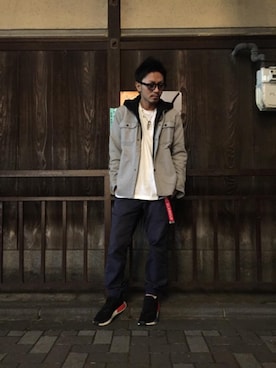 京都くんさん(メンズ・172cm)の冬コーディネート