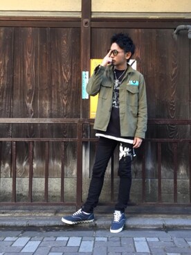 京都くんさん（メンズ・172cm）の冬コーディネート