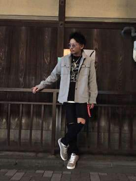 京都くんさん(メンズ・172cm)の冬コーディネート