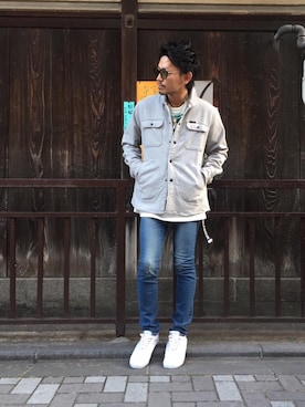 京都くんさん(メンズ・172cm)の冬コーディネート