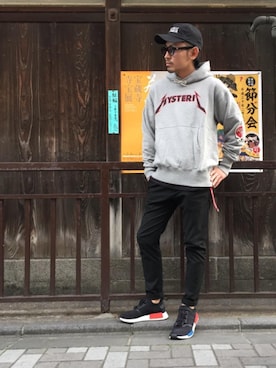 「ビッグサイズコーデ」｜京都くんさん（メンズ・172cm）の冬コーディネート