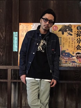 「ビッグサイズコーデ」｜京都くんさん（メンズ・172cm）の冬コーディネート