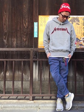 「ビッグサイズコーデ」｜京都くんさん（メンズ・172cm）の冬コーディネート