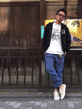 京都くんさん（メンズ・172cm）の冬コーディネート