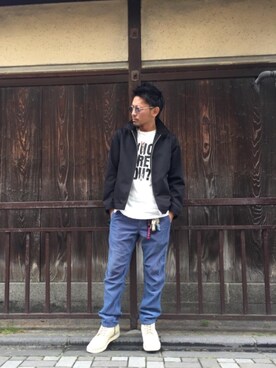 京都くんさん（メンズ・172cm）の春コーディネート