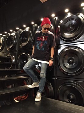 京都くんさん(メンズ・172cm)の春コーディネート