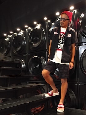 京都くんさん（メンズ・172cm）の夏コーディネート