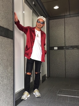 京都くんさん（メンズ・172cm）の夏コーディネート