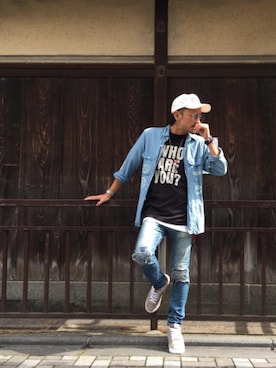 京都くんさん(メンズ・172cm)の夏コーディネート