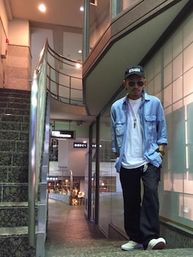 京都くんさん(メンズ・172cm)の夏コーディネート